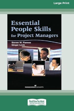 Bild des Verkufers fr Essential People Skills for Project Managers [Large Print 16 Pt Edition] zum Verkauf von AHA-BUCH GmbH