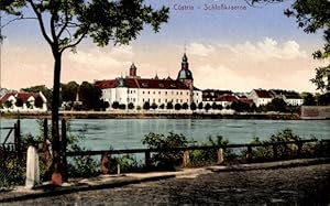 Ansichtskarte / Postkarte Kostrzyn nad Cüstrin Küstrin Ostbrandenburg, Schlosskaserne