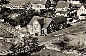 Bild des Verkufers fr Ansichtskarte / Postkarte Westgroefehn Groefehn Ostfriesland, Hotel-Gasthof Helgoland - Helmut Mller zum Verkauf von akpool GmbH