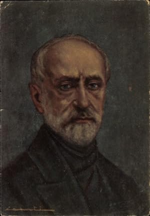 Künstler Ansichtskarte / Postkarte Giuseppe Mazzini, Freiheitskämpfer des Risorgimento, Politiker...