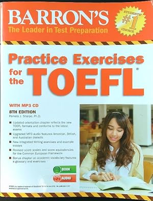 Imagen del vendedor de Practice exercise for the TOEFL: with MP3 CD a la venta por Librodifaccia