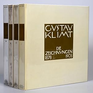 Seller image for Gustav Klimt. Zeichnungen 1878-1918, Nachtrag. 4 Bnde [komplett]. for sale by Antiquariat Lenzen