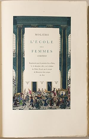 L'École des femmes. Illustrations de H. Lemarié