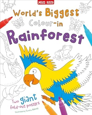 Seller image for Worlds Biggest Colour-in Rainforest (Giant Poster Packs) for sale by WeBuyBooks