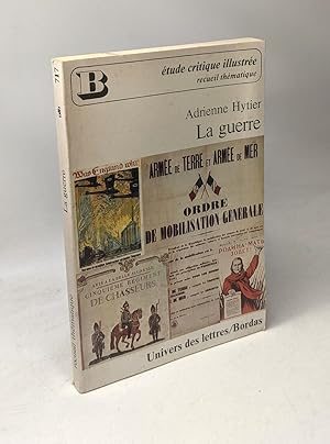 Seller image for La guerre for sale by crealivres