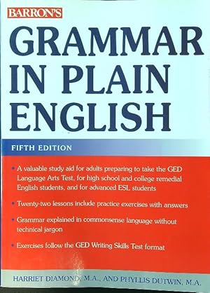 Grammar in Plain English