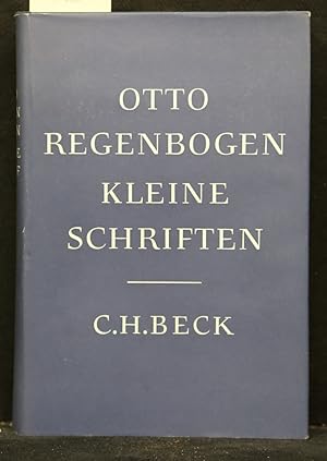 Seller image for Kleine Schriften. Herausgegeben von Franz Dirlmeier. for sale by Antiquariat  Braun