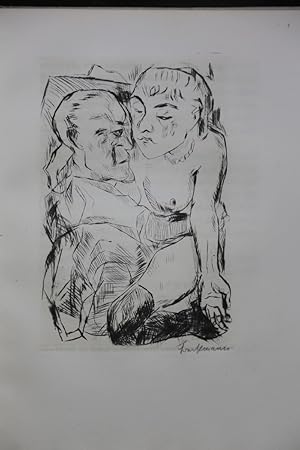 Bild des Verkufers fr Die Frstin. Mit sechs signierten Radierungen von Max Beckmann. zum Verkauf von Antiquariat  Braun