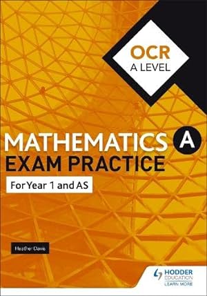 Seller image for OCR Year 1/AS Mathematics Exam Practice for sale by WeBuyBooks 2