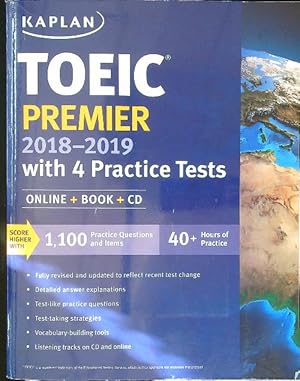 TOEIC Premier 2018-2019 with 4 Practice Tests
