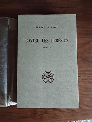 Seller image for Contre les hrsies, livre 5, tome I for sale by Librairie Clment VI