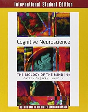 Immagine del venditore per Cognitive Neuroscience    The Biology of the Mind venduto da WeBuyBooks 2