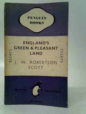 Imagen del vendedor de England's Green and Pleasant Land a la venta por World of Rare Books