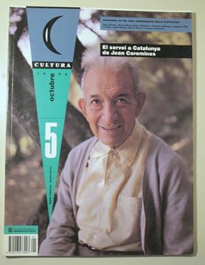Imagen del vendedor de CULTURA, 5. octubre 1989 - Barcelona 1989 - Molt il lustrat a la venta por Llibres del Mirall