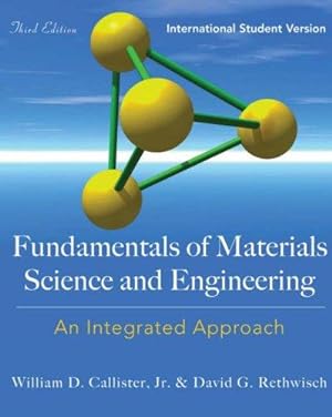 Seller image for Fundamentals of Materials Science and Engineering: An Integrated Approach International Student Version for sale by WeBuyBooks
