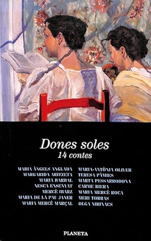 Bild des Verkufers fr DONES SOLES 14 CONTES (CATALN). zum Verkauf von Librera Smile Books