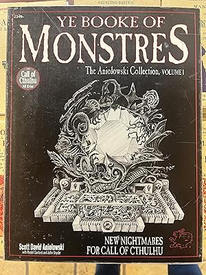 Seller image for YE BOOKE OF MONSTRES. The Aniolowski Collection, volume 1. New Nightmares for Call of Cthulhu. for sale by Librera Races