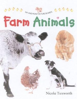 Bild des Verkufers fr Farm Animals (Say & Point Picture Board Books) zum Verkauf von WeBuyBooks