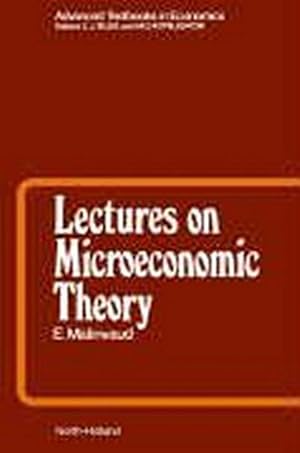 Bild des Verkufers fr Lectures on Microeconomic Theory zum Verkauf von AHA-BUCH GmbH