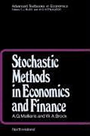 Image du vendeur pour Stochastic Methods in Economics and Finance mis en vente par AHA-BUCH GmbH