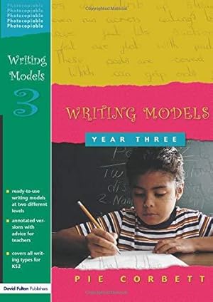 Immagine del venditore per Writing Models Year 3 venduto da WeBuyBooks