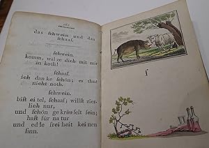 Seller image for ABC-Buch mit 24 Kupfern 1830: J.H. Campe, Neues Abeze- und Lesebuch mit vielen schnen Bildern for sale by Antiquariat Thomas Mertens