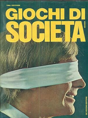 Bild des Verkufers fr Giochi di societa' zum Verkauf von Librodifaccia