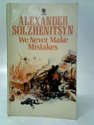 Seller image for We Never Make Mistakes for sale by World of Rare Books