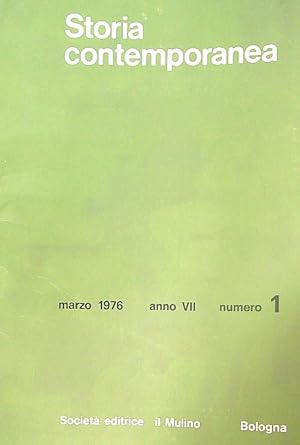 Storia contemporanea vol 1/ marzo 1976