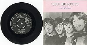 "THE BEATLES" Lady Madonna / The inner light / SP 45 tours reissue U.K. (20th anniversary) / PARL...