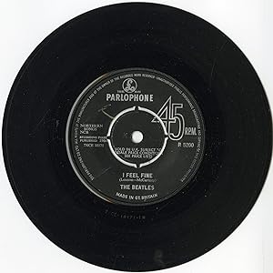 "THE BEATLES" I feel fine / She's a woman / SP 45 tours original U.K. / PARLOPHONE R 5200 (1964)