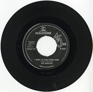 "THE BEATLES" I want to hold your hand / This boy / SP 45 tours original U.K. / PARLOPHONE R 5084...