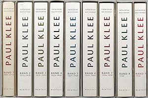 Image du vendeur pour Paul Klee. Catalogue Raisonn. 9 Bnde [komplett]. mis en vente par Antiquariat Lenzen