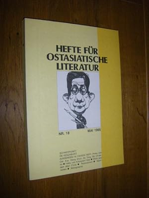 Hefte für ostasiatische Literatur. Nr. 18/Mai 1995