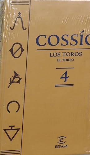 Imagen del vendedor de Cosso los toros (v. IV) a la venta por Librera Alonso Quijano