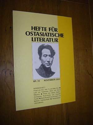 Hefte für ostasiatische Literatur. Nr. 35/November 2003