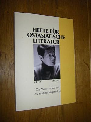 Hefte für ostasiatische Literatur. Nr. 52/Mai 2012