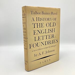 Imagen del vendedor de A History of the Old English Letter Foundries a la venta por Bendowa Books