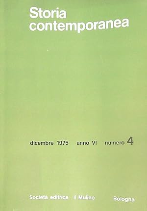 Storia contemporanea vol 4/ dicembre 1975