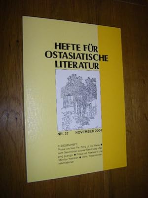 Hefte für ostasiatische Literatur. Nr. 37/November 2004