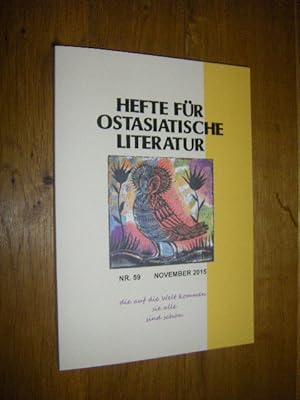 Hefte für ostasiatische Literatur. Nr. 59/November 2015