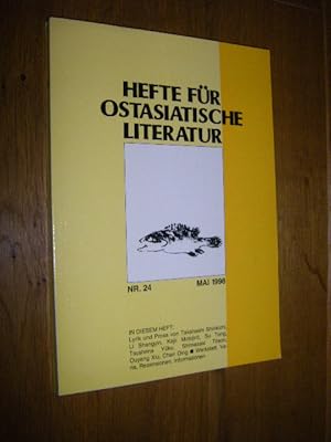 Hefte für ostasiatische Literatur. Nr. 24/Mai 1998