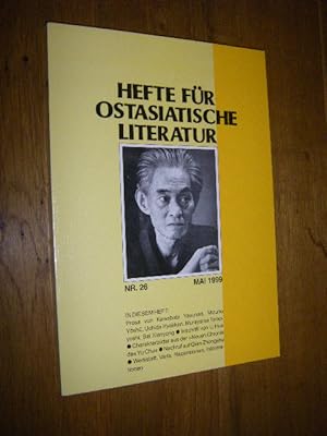 Hefte für ostasiatische Literatur. Nr. 26/Mai 1999