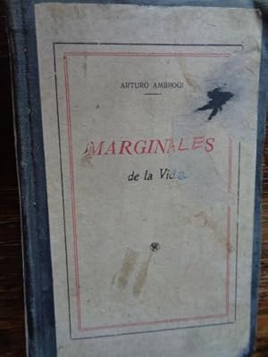 Seller image for Marginales de la vida. for sale by Libros del cuervo