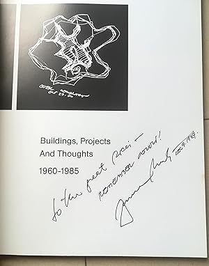 Buildings, Projects and Thoughts, 1960-1985