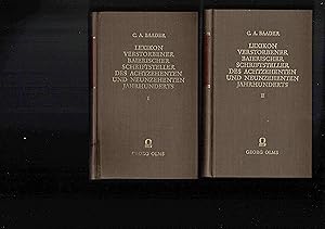 Lexikon verstorbener Baierischer Schriftsteller des achtzehenten und neunzehenten Jahrhunderts.