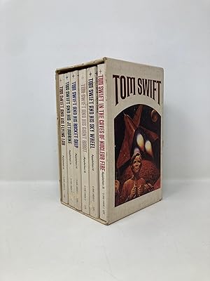Seller image for Tom Swift Jr Box Set (6 Volumes); Tom Swift and His Flying Lab, Tom Swift and His Jetmarine, Tom Swift and His Rocket Ship, Tom Swift and His Giant Robot, Tom Swift and His Sky Wheel, and Tom Swift in the Caves of Nuclear Fire for sale by Southampton Books
