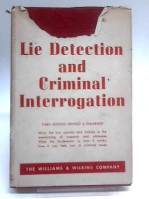 Bild des Verkufers fr Lie Detection & Criminal Interrogation zum Verkauf von World of Rare Books