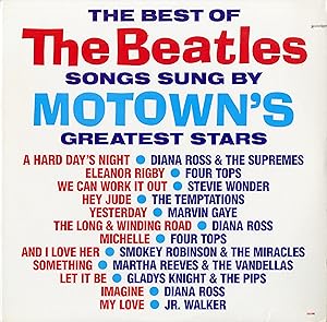 "The BEATLES songs sung by MOTOWN'S Greatest Stars" / Diana ROSS & The SUPREMES, FOUR TOPS, Stevi...