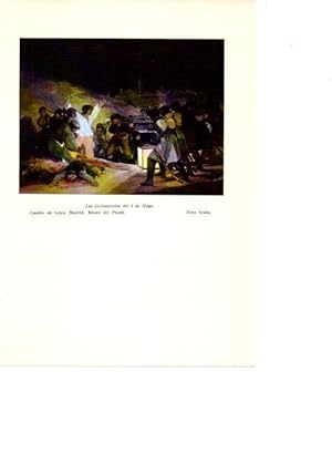 Seller image for LAMINA V38900: Los fusilamientos del 3 de mayo por Goya for sale by EL BOLETIN
